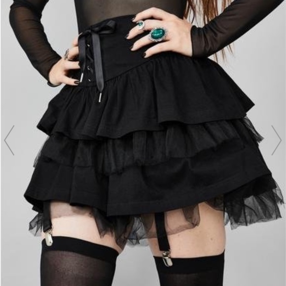 Dolls Kill Dresses & Skirts - WIDOW CAVALIER COURTSHIP SKIRT LARGE